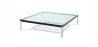 Vierkante Salontafel - Glas - 80 cm - Kart image 7