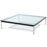 Vierkante Salontafel - Glas - 80 cm - Kart image 7