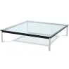 Vierkante Salontafel - Glas - 80 cm - Kart image 7