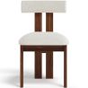 Ronde Eettafelset met 6 Houten Stoelen - Minimalistisch Design - Ivette image 7
