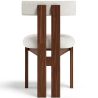 Ronde Eettafelset met 6 Houten Stoelen - Minimalistisch Design - Ivette image 7