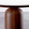Ronde Eettafelset met 6 Houten Stoelen - Minimalistisch Design - Ivette image 7