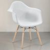 Eetkamerstoel Scandinavisch Design - Houten Poten - Nordika image 7
