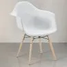 Eetkamerstoel Scandinavisch Design - Houten Poten - Nordika image 7