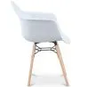 Eetkamerstoel Scandinavisch Design - Houten Poten - Nordika image 7