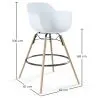 Barkruk - Scandinavisch Design - Houten Poten - Nordika image 7