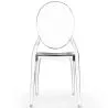 Set van 2 transparante eetkamerstoelen - Estilo Victoria  image 7