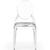 Set van 2 transparante eetkamerstoelen - Estilo Victoria  image 7