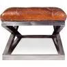 Stalen bank - bekleed met leer - Churchill image 7