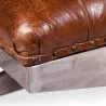 Stalen bank - bekleed met leer - Churchill image 7