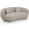 Gebogen Designbank in Hedendaagse Stijl Bekleed met Chenille - Curvy image 7