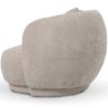Gebogen Designbank in Hedendaagse Stijl Bekleed met Chenille - Curvy image 7