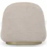 Gebogen Designfauteuil in Hedendaagse Stijl Bekleed met Chenille - Larry image 7