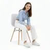 Eetkamerstoel - Scandinavisch Design - Houten Poten - Skögur image 7