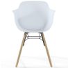 Eetkamerstoel - Scandinavisch Design - Houten Poten - Set van 2 - Nordika image 7