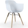 Eetkamerstoel - Scandinavisch Design - Houten Poten - Set van 2 - Nordika image 7