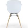 Eetkamerstoel - Scandinavisch Design - Houten Poten - Set van 2 - Nordika image 7