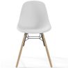 Eetkamerstoel - Scandinavisch Design - Houten Poten - Set van 4 - Skögur image 7