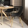Eetkamerstoel - Scandinavisch Design - Houten Poten - Set van 4 - Skögur image 7