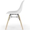 Eetkamerstoel - Scandinavisch Design - Houten Poten - Set van 4 - Skögur image 7