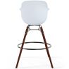 Barstoel - Scandinavisch Design - Poten van Donker Hout - Nordika image 7