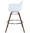 Barstoel - Scandinavisch Design - Poten van Donker Hout - Nordika image 7