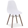 Eetkamerstoelen - Scandinavisch Design - Donkere Houten Poten - Skögur image 7