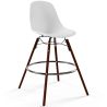 Barkruk - Scandinavisch Design - Donkere Houten Poten - Skögur image 7