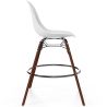 Barkruk - Scandinavisch Design - Donkere Houten Poten - Skögur image 7