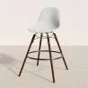 Eetkamerkrukken - Scandinavisch Design - Donkere Houten Poten - Set van 4 - Skögur image 7
