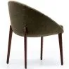 Gestoffeerde Eetkamerstoel met Houten Poten - Modern Design voor Luxe Restaurants en Hotels image 7