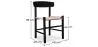 Houten eetkamerstoel - Scandinavische stijl - Batsheva image 7