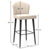 Barkruk Bekleed met Fluweel - Modern en Premium Design voor Restaurants, Hotels en Huizen - Velvet Icon image 7