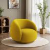 Omsluitende Gestoffeerde Fauteuil - Modern Gebogen Stijl - Bobby image 7