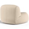 Moderne Minimalistische Fauteuil met Gebogen Design en Fluwelen Bekleding - Comfort en Hedendaagse Stijl - Büba image 7