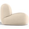 Moderne Minimalistische Fauteuil met Gebogen Design en Fluwelen Bekleding - Comfort en Hedendaagse Stijl - Büba image 7