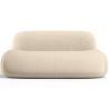 Moderne Minimalistische Bank met Gebogen Design en Fluwelen Bekleding - Comfort en Hedendaagse Stijl - Büba image 7