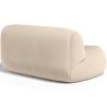 Moderne Minimalistische Bank met Gebogen Design en Fluwelen Bekleding - Comfort en Hedendaagse Stijl - Büba image 7