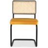 Eetkamerstoel - Bekleed met fluweel - Hout & Rotan - New Edition - Puila image 7