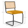 Eetkamerstoel - Bekleed met fluweel - Hout & Rotan - New Edition - Puila image 7