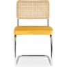 Eetkamerstoel - Bekleed met fluweel - Hout en rotan - New Edition - Martha image 7