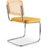 Eetkamerstoel - Bekleed met fluweel - Hout en rotan - New Edition - Martha image 7
