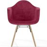 Fluwelen Eetkamerstoel - Scandinavisch Design en Houten Poten - Nordika image 7