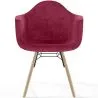 Fluwelen Eetkamerstoel - Scandinavisch Design en Houten Poten - Nordika image 7