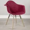 Fluwelen Eetkamerstoel - Scandinavisch Design en Houten Poten - Nordika image 7
