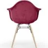 Fluwelen Eetkamerstoel - Scandinavisch Design en Houten Poten - Nordika image 7