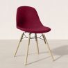 Fluwelen Eetkamerstoel - Scandinavisch Design en Houten Poten - Skögur image 7