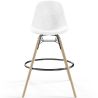 Fluwelen Barkruk - Scandinavisch Design en Houten Poten - Skögur image 7