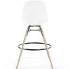 Fluwelen Barkruk - Scandinavisch Design en Houten Poten - Skögur image 7