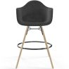 Fluwelen Barkruk - Scandinavisch Design en Houten Poten - Nordika image 7
